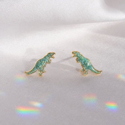 Dinosaur Stud Earrings