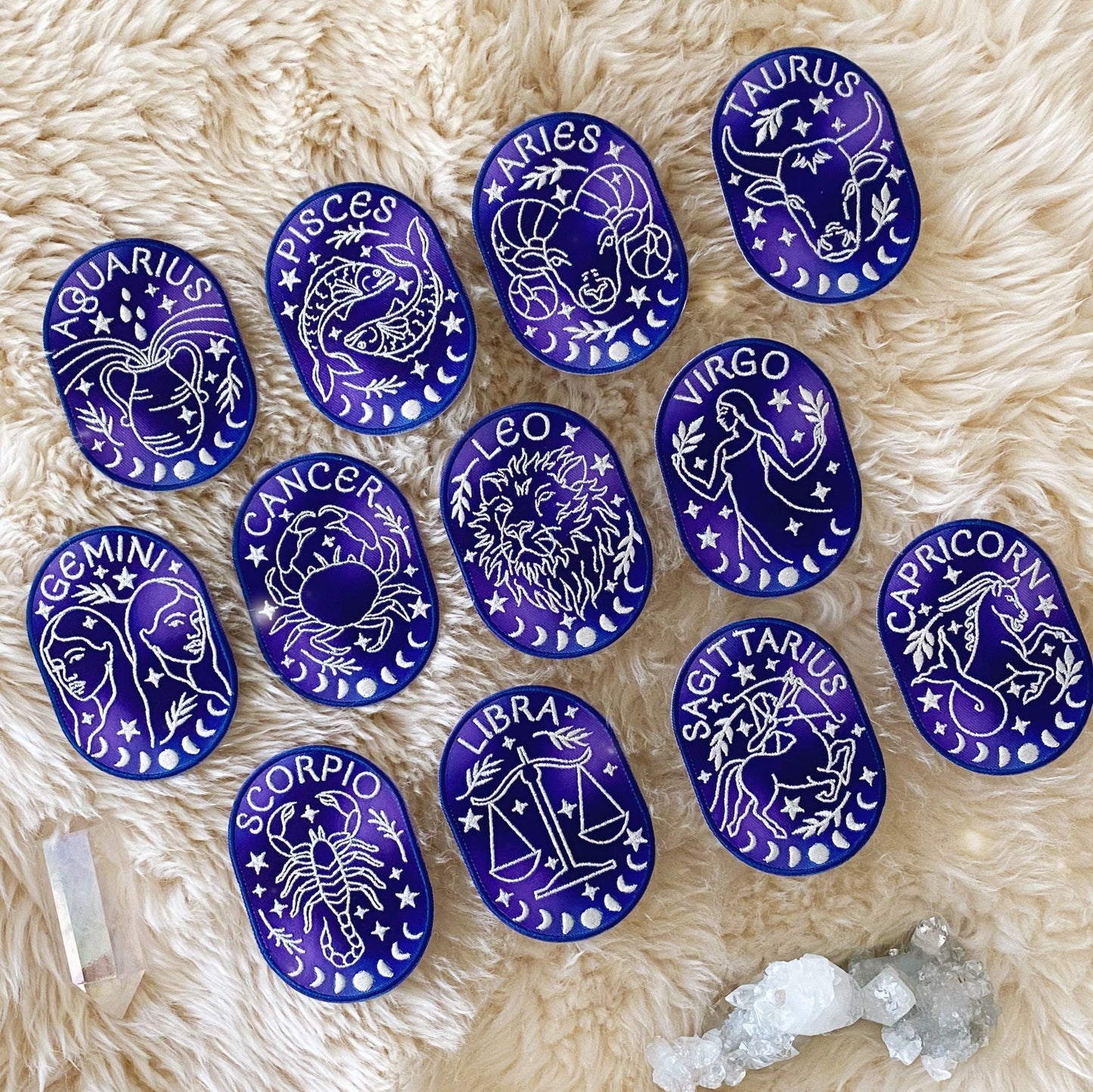 Zodiac Star Sign Constellation Patch