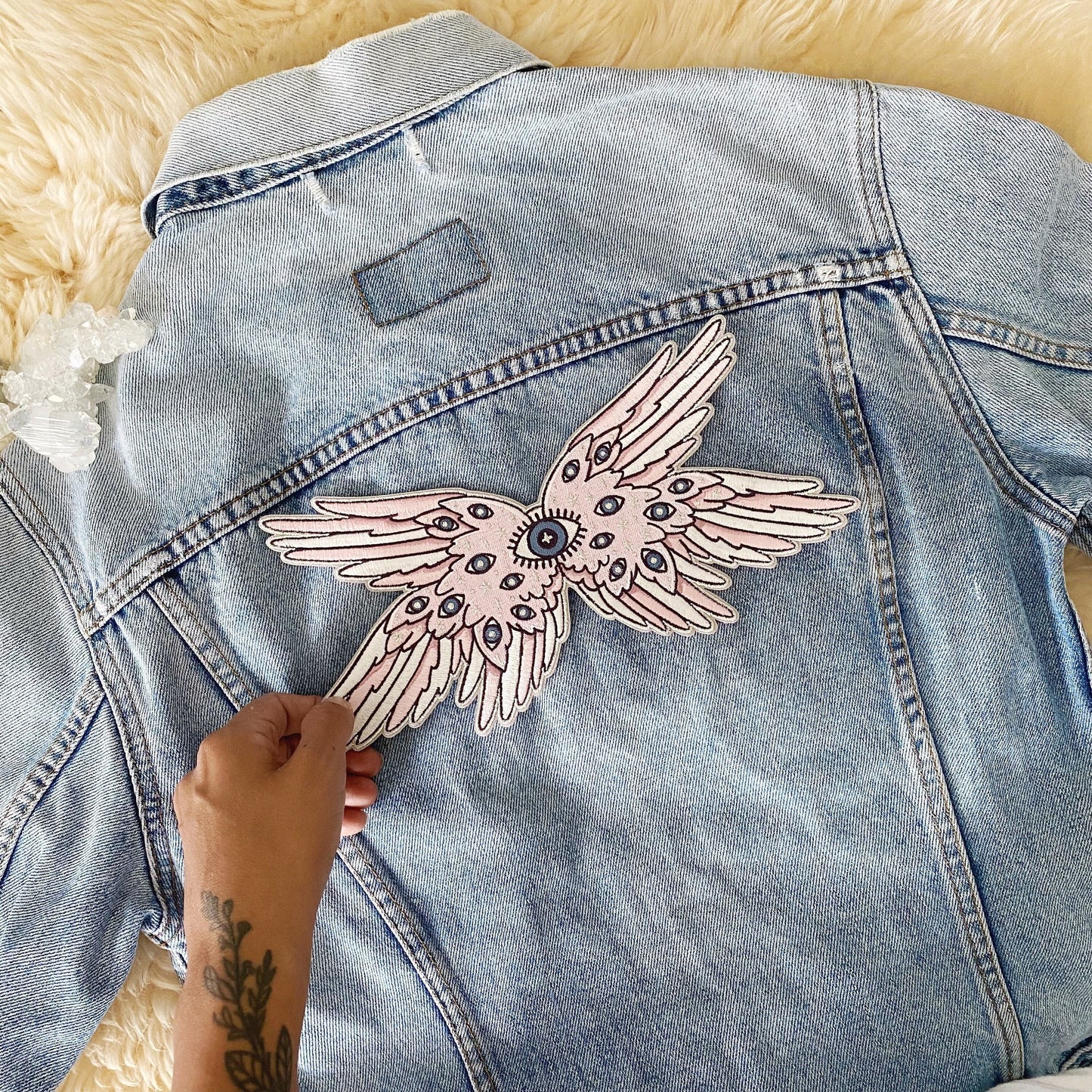 Angel Wings XL Back Patch