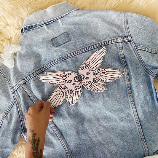 Angel Wings XL Back Patch