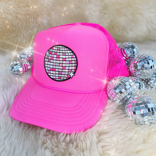 Disco Ball Trucker Hat