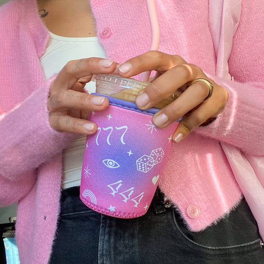 Angel Number Iced Coffee Cozy
