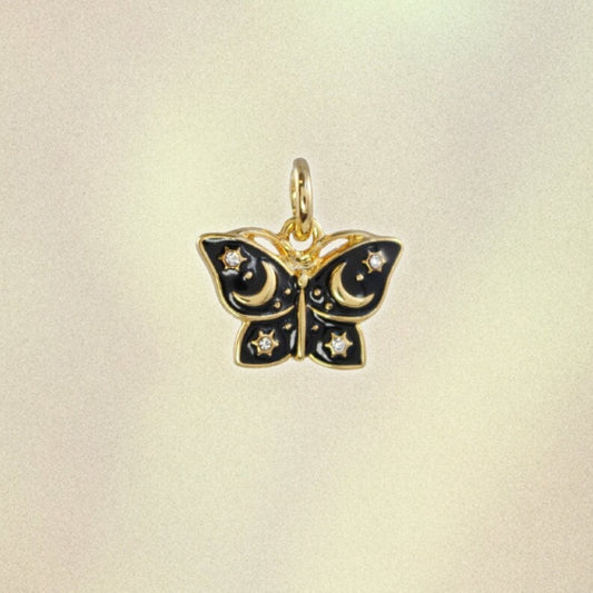 Night Butterfly Charm