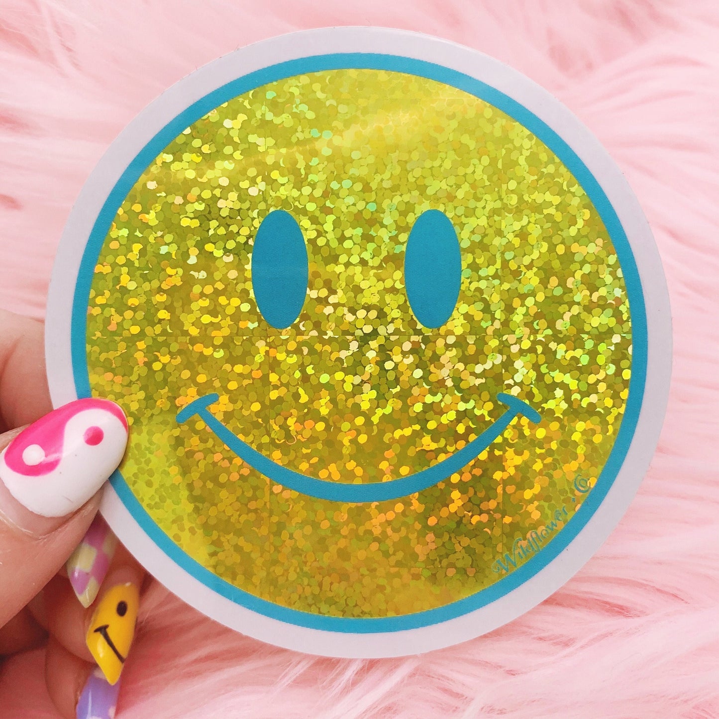 Smiley Face Sticker