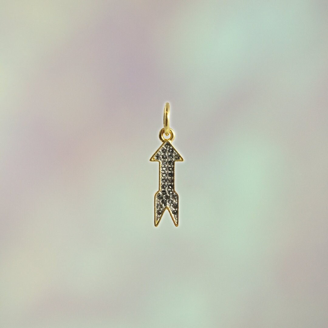 Pave Arrow Charm
