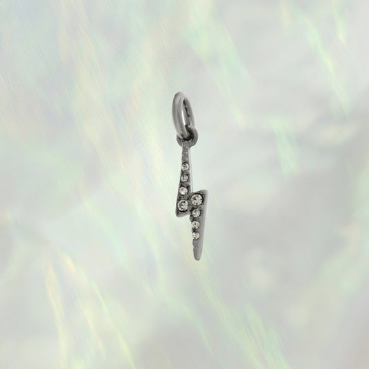 Tiny Lightning Bolt Charm