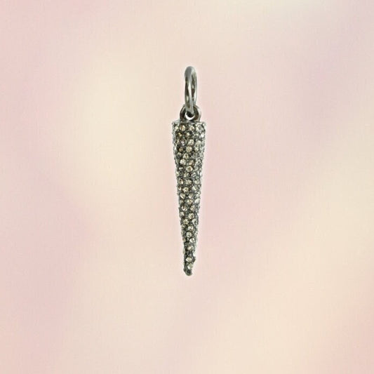 Pave Spike Charm