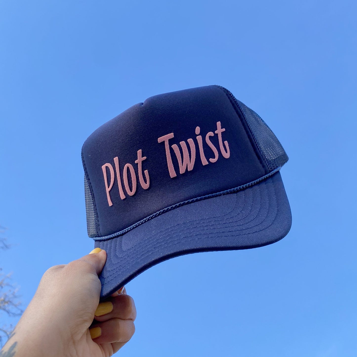 Plot Twist Trucker Hat