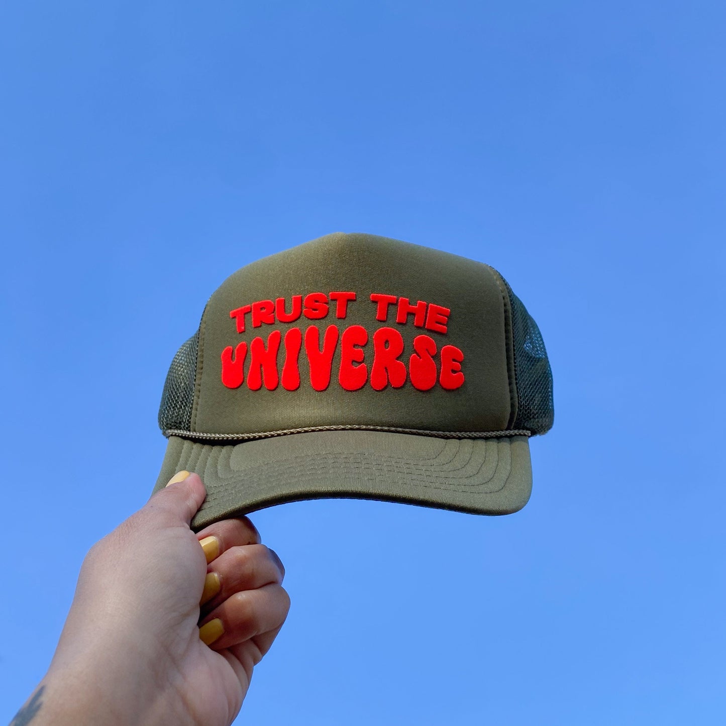 Trust the Universe Trucker Hat