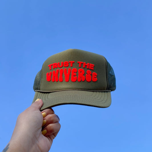 Trust the Universe Trucker Hat