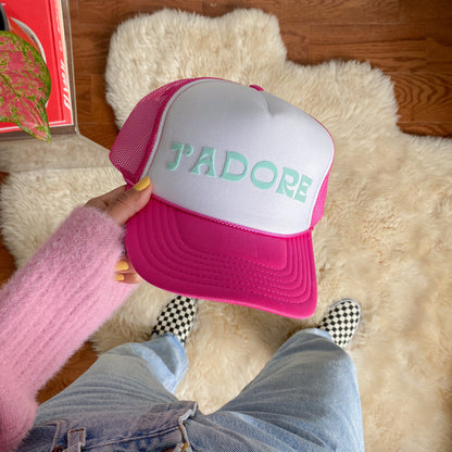 J'Adore Trucker Hat