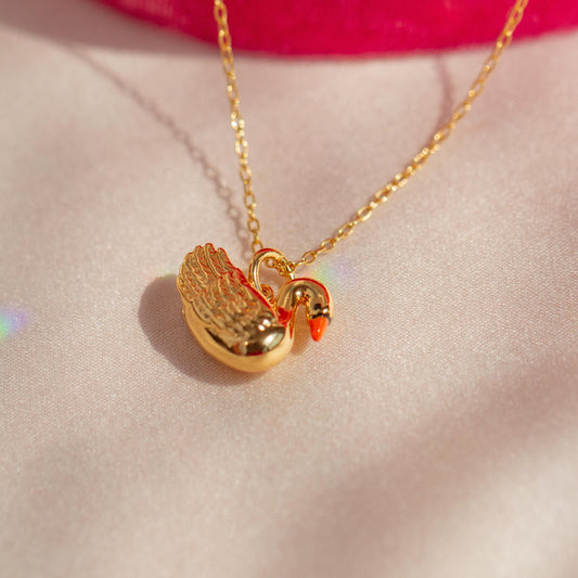 Swan Necklace
