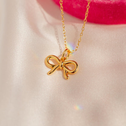 Bow Necklace