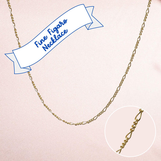 Fine Figaro Necklace, Gold