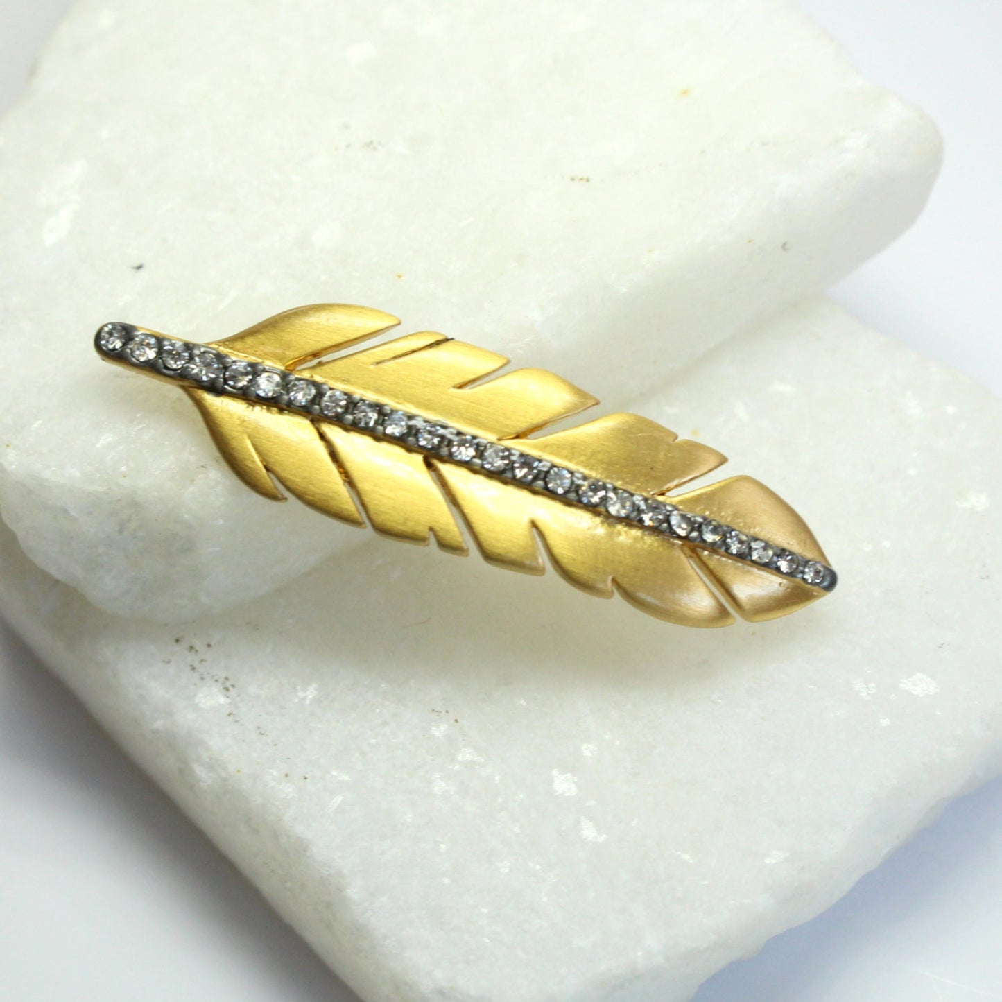 Pave Feather Connector