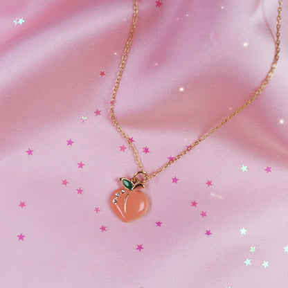 Peach Necklace