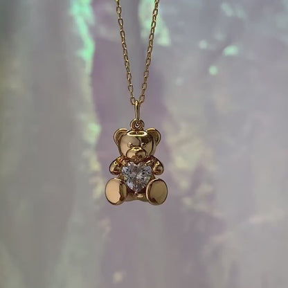 Teddy Bear Necklace