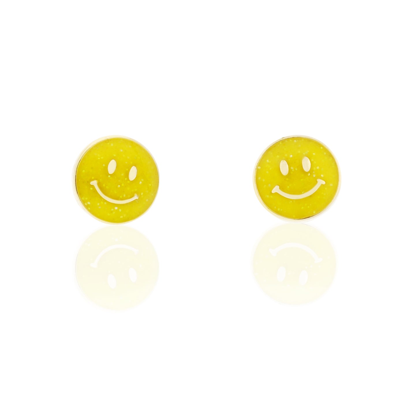 Smiley Face Stud Earrings