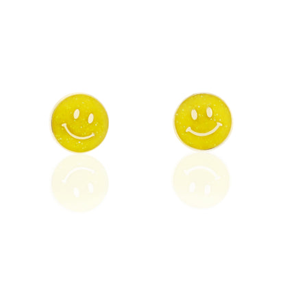 Smiley Face Stud Earrings